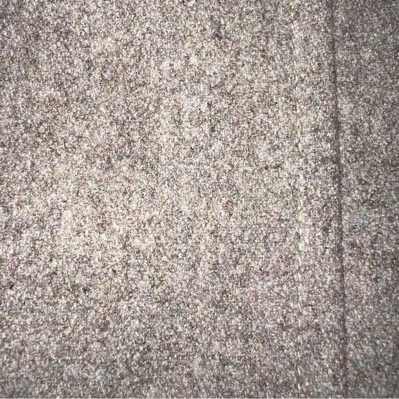 London Fog sz XL heathered tan wool blend single breasted A-line button up coat - Picture 14 of 16